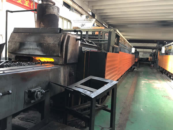 Mesh Belt Heat Treatment