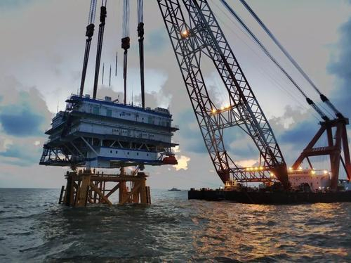 Related research on hoisting rigging of offshore structures