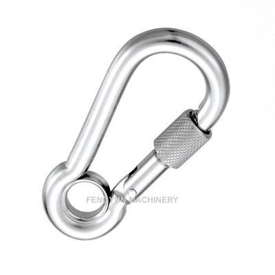 Carbine Snap Hook w/Screw Nut & Eyelet