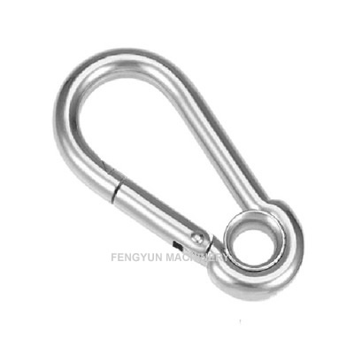 Carbine Snap Hook w/Eyelet, DIN5299 Form A