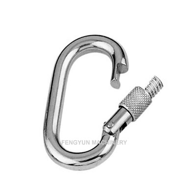 Oval Snap Hook with Screw Nut