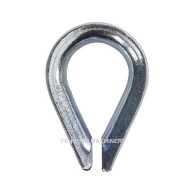 Galvanized Wire Rope Thimble DIN 6899 A