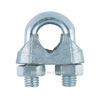 Wire Rope Clip DIN741 Galvanized Malleable