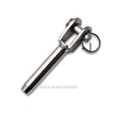 Stainless Steel Swage Jaw Fork Terminal