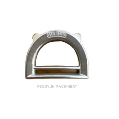 D-Ring Thimble Cast Two Eyes Stainless Steel