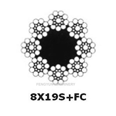 8×19 S+FC Steel Wire Rope
