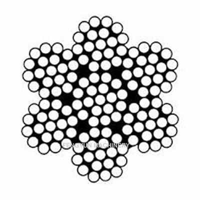 7×19(6×19+IWS) Galvanized Aircraft Cable