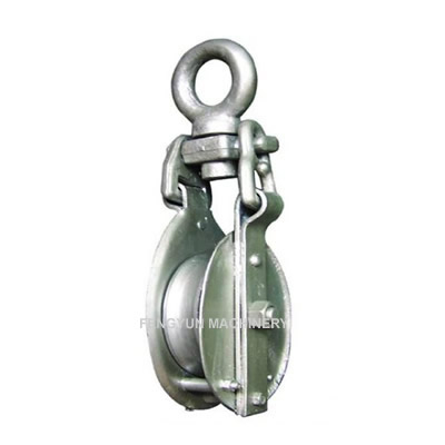 Snatch Block With Eye For Manila Rope