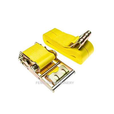 4” Flat Hook Ratchet Strap